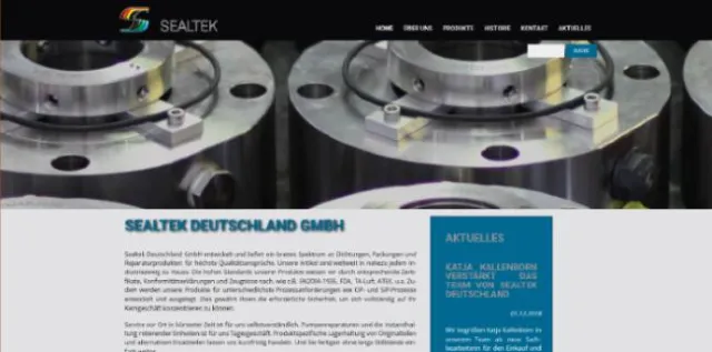 Bild: Sealtek Deutschland startet zu Jahresbeginn mit neuer Homepage