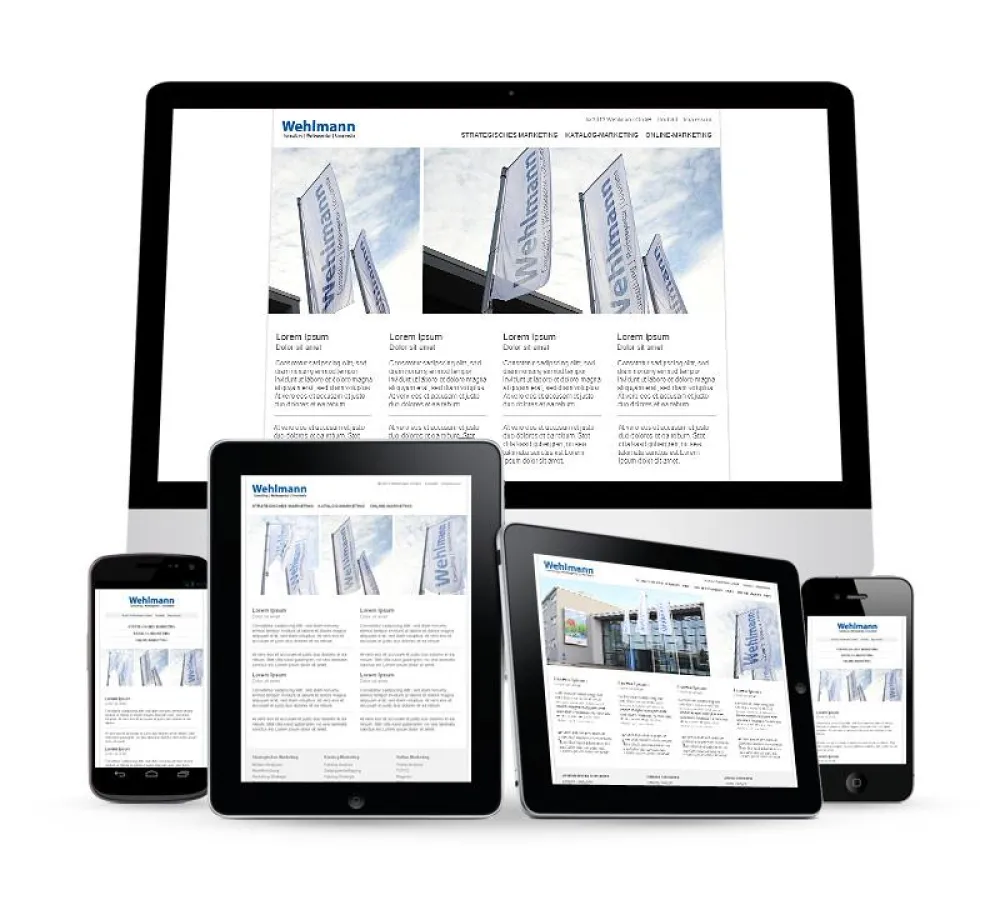 Responsive Webdesign Wehlmann