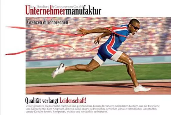 Bild: Beratung ohne Risiko: Die Unternehmermanufaktur für Hoteliers und Gastronomen GmbH entwickelt neues Berat