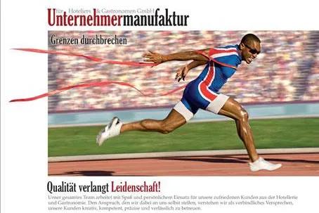 Bild: Beratung ohne Risiko: Die Unternehmermanufaktur für Hoteliers und Gastronomen GmbH entwickelt neues Berat