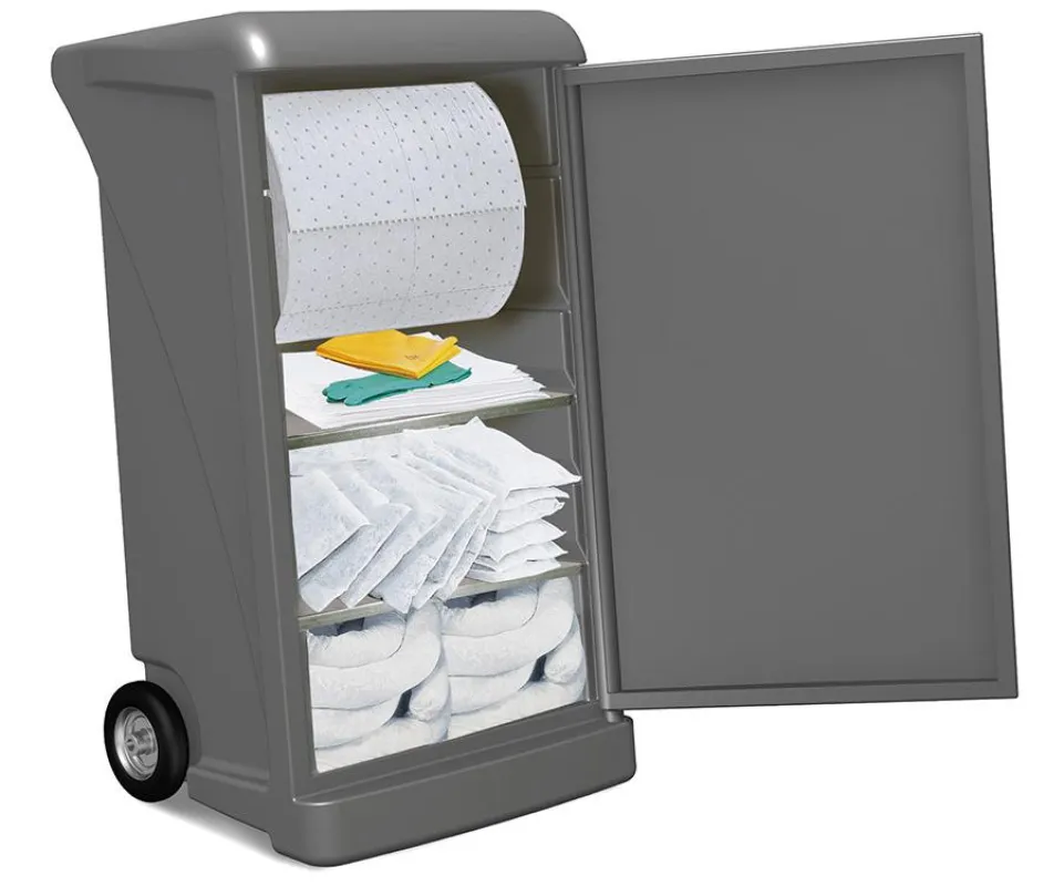 DENSORB Caddy, ausgestattet mit Bindemittel-Notfallset