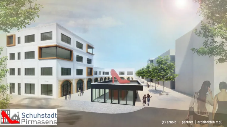 Bild: Eröffnung der Schuhstadt Pirmasens nach 2022 verschoben. Corona-Krise verzögert das Projekt.