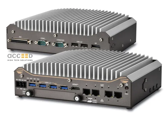 Bild: Edge-PC Nuvo-11531 von Acceed arbeitet lüfterlos und ökonomisch im OT-Netz