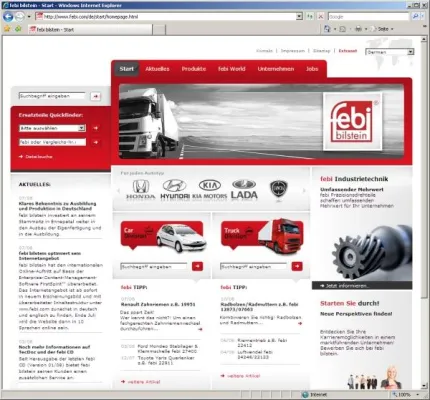 Bild: kernpunkt optimiert das Internetangebot von febi bilstein auf Basis von FirstSpirit