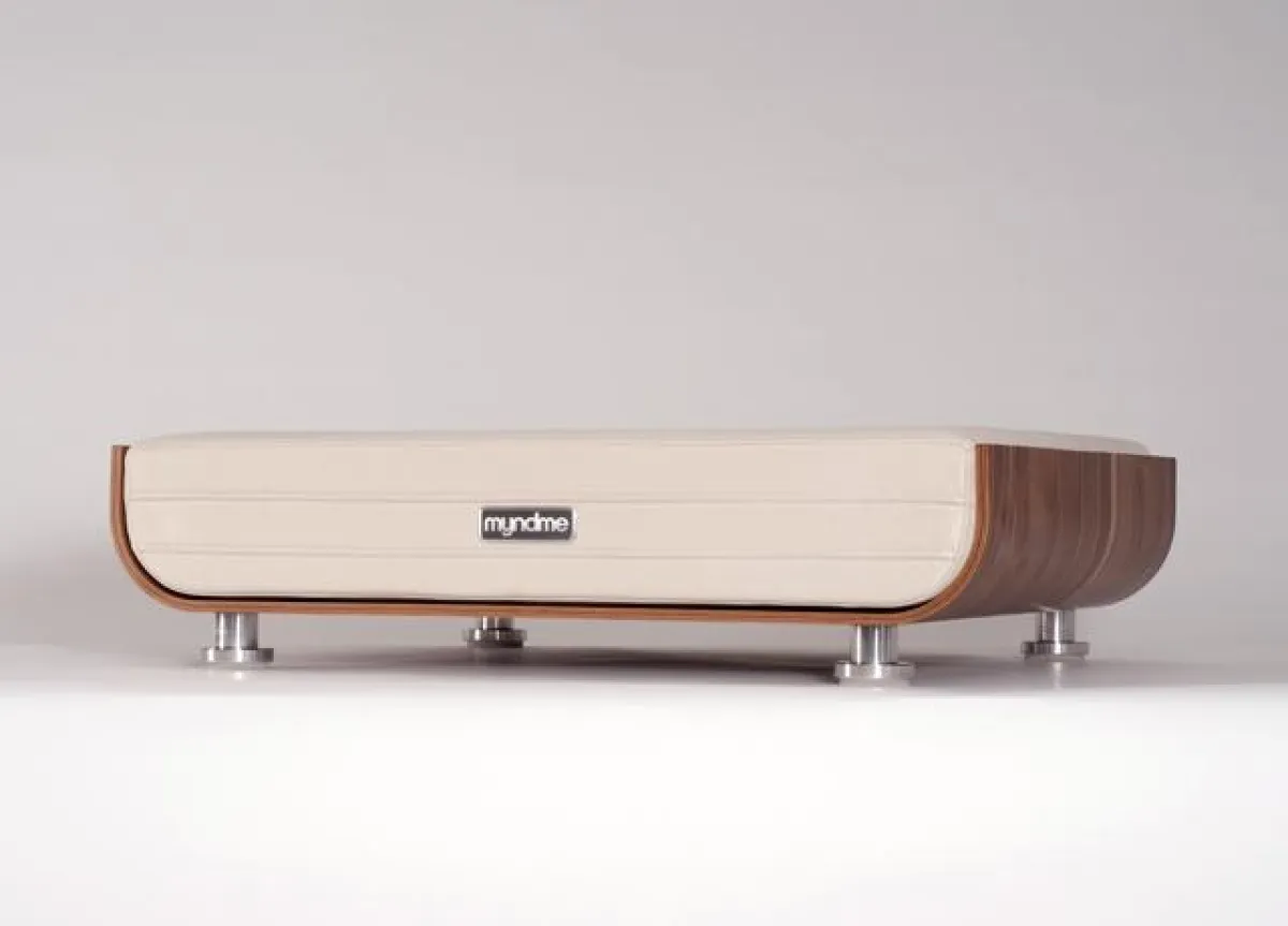 ViscoPad® Lounge Deluxe in Nussbaum und Aluminium