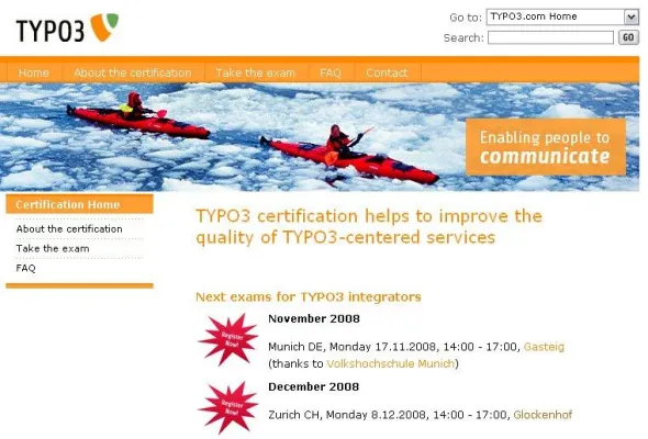 Bild: Die TYPO3 Association bietet neu Zertifizierungen an - Prüfungen zum "Certified TYPO3 Integrator" starten