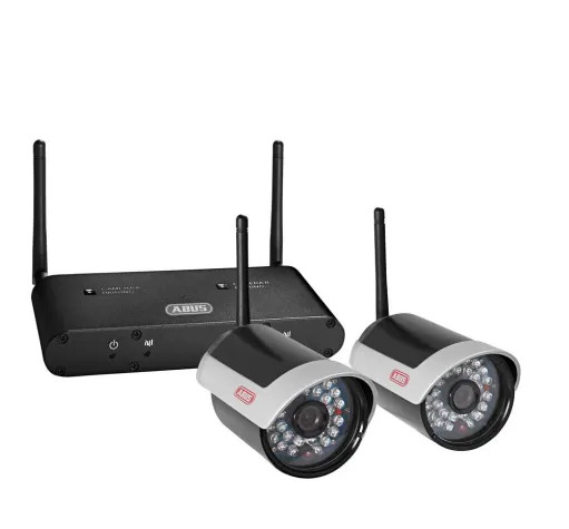 Bild: Neues digitales Funk-Kameraset von ABUS Security-Center ergänzt analoge Videoüberwachung