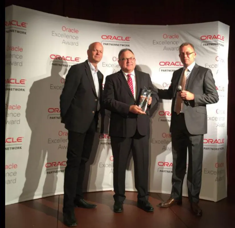 Verleihung des Oracle Excellence Awards