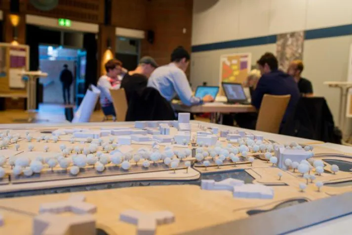 Bild: EINLADUNG PROJEKTDIALOG WILHELMSBURG MITTE.