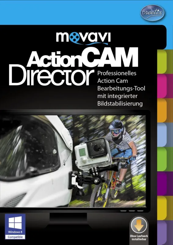 Bringt alles für die Nachbearbeitung spektakulärer Action-Cam Aufnahmen mit.