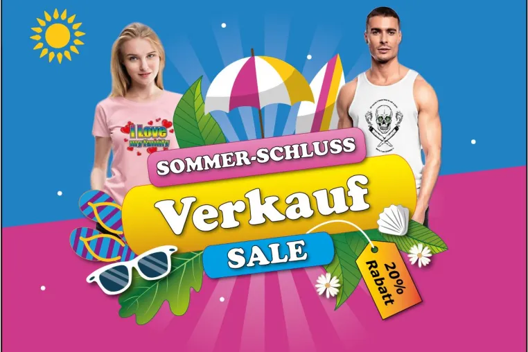 Bild: Sommerschlussverkauf bei Go2Meet! 20% Rabatt auf alles! T-Shirt, Hoodies, Pullover, Tassen, Sticker u. v. m.