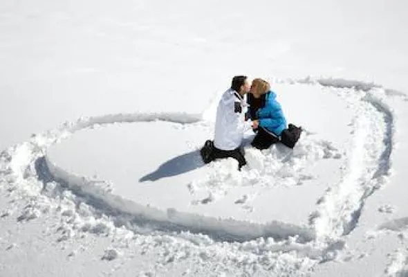 Bild: Januar Moments: Let it snow and relax