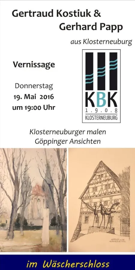 Klosterneuburger Künstler im Wäscherschloss