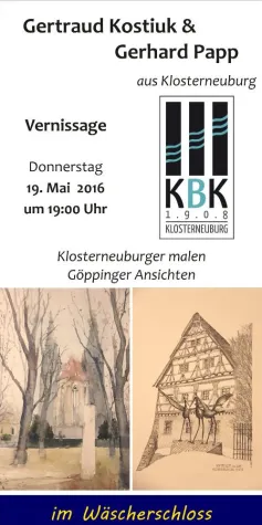 Klosterneuburger Künstler im Wäscherschloss Bild: Klosterneuburger Künstler im Wäscherschloss