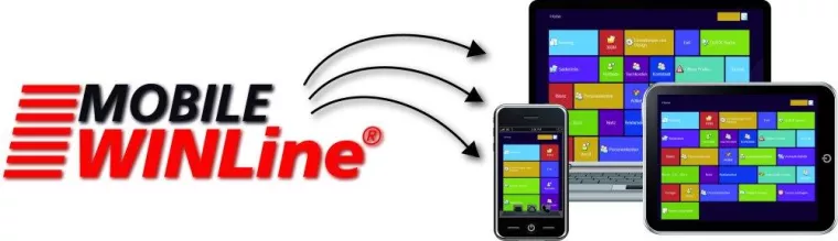 Mobile WINLine® - MESONIC ERP-/CRM-System auf Smartphone & Co. Bild: Mobile WINLine® - MESONIC ERP-/CRM-System auf Smartphone & Co.