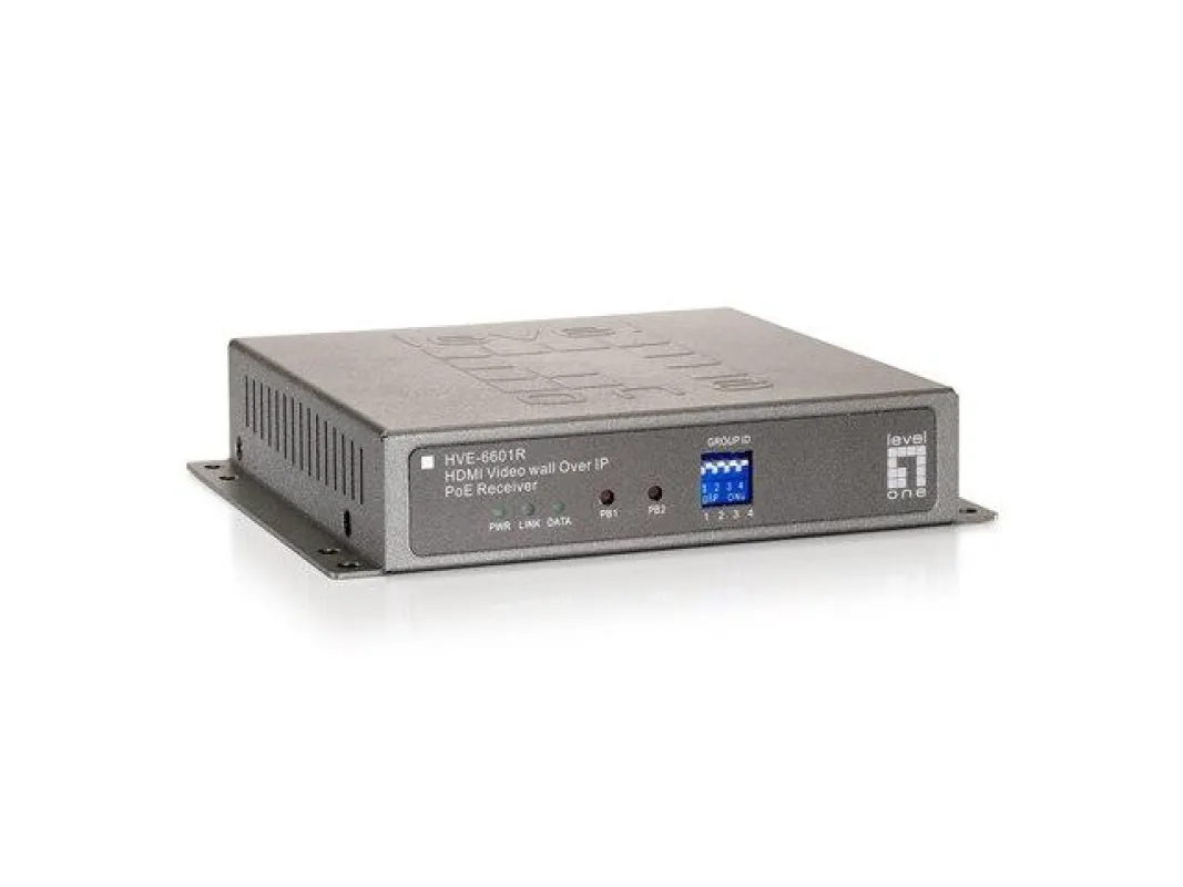 Die Empfangsstation HVE-6601R von LevelOne