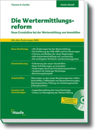 Sachverständige müssen Immobilien bald nach der ImmoWertV bewerten Bild: Sachverständige müssen Immobilien bald nach der ImmoWertV bewerten