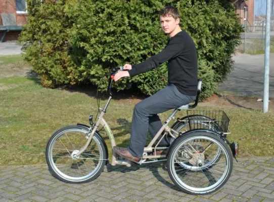 Bild: COMFORT: Ein Dreirad von PFIFF, das Fahrkomfort neu definiert