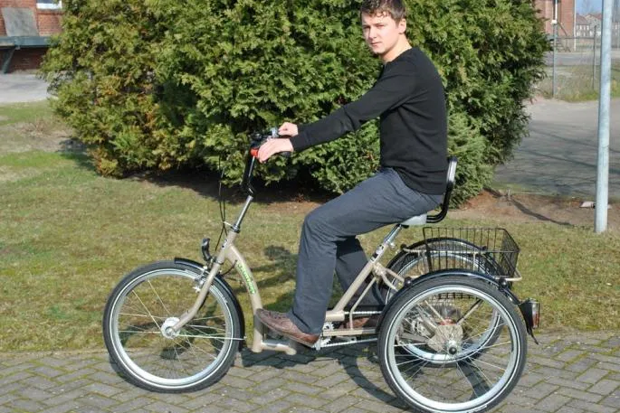 Bild: COMFORT: Ein Dreirad von PFIFF, das Fahrkomfort neu definiert