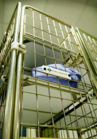 GERA-IDENT präsentiert neue Sortierregalmodule und RFID-Containerlabels auf der Altenpflege 2013 Bild: GERA-IDENT präsentiert neue Sortierregalmodule und RFID-Containerlabels auf der Altenpflege 2013