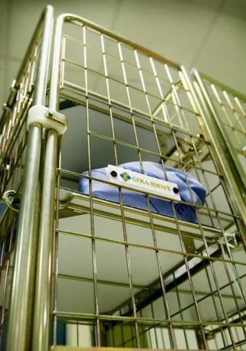 GERA-IDENT präsentiert neue Sortierregalmodule und RFID-Containerlabels auf der Altenpflege 2013 Bild: GERA-IDENT präsentiert neue Sortierregalmodule und RFID-Containerlabels auf der Altenpflege 2013