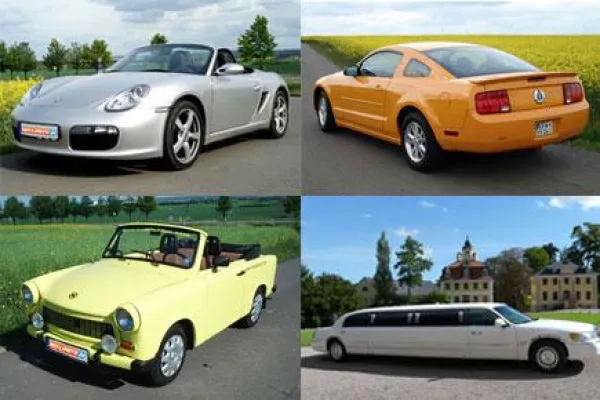 Bild: Mustang, Trabi, Porsche oder Stretchlimousine – Das sind die stilvollen Gefährte in der warmen Jahreszeit