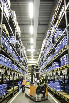 Bild: ELSEN optimiert Logistikprozesse am Siemens-Standort Nürnberg Vogelweiher Straße