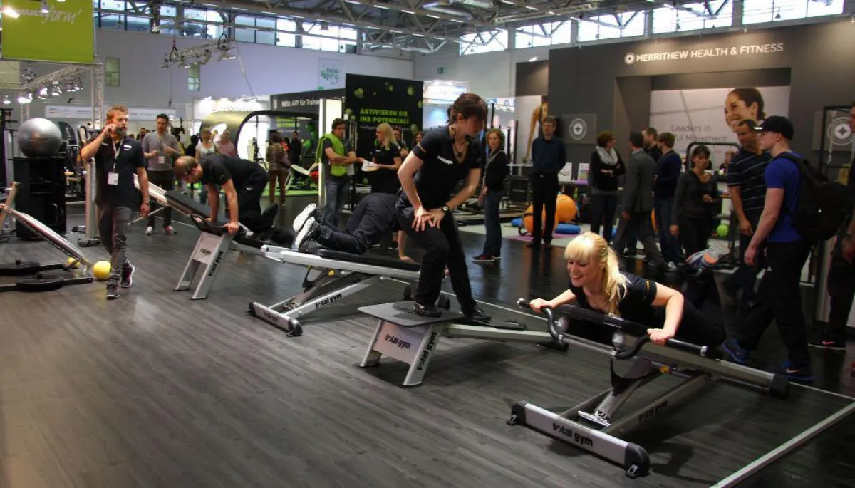 Sorgte für großes Interesse und Aufmerksamkeit auf der FIBO: Die neue Elevate Line von Total Gym.