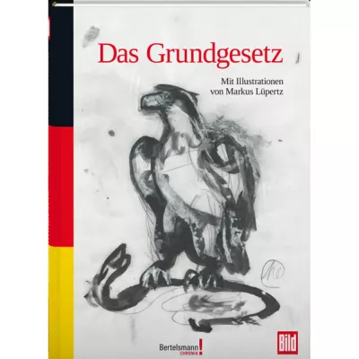 Bild: Markus Lüpertz illustriert Grundgesetz – 19 exklusive Gemälde für Ausgabe von wissenmedia und BILD