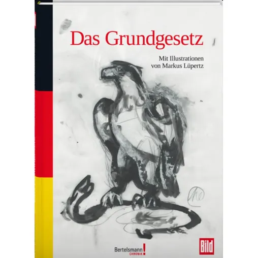 Markus Lüpertz illustriert Grundgesetz – 19 exklusive Gemälde für Ausgabe von wissenmedia und BILD Bild: Markus Lüpertz illustriert Grundgesetz – 19 exklusive Gemälde für Ausgabe von wissenmedia und BILD