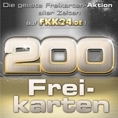 Freikartenaktion auf FKK24.de trifft weiterhin auf große Resonanz. Bild: Freikartenaktion auf FKK24.de trifft weiterhin auf große Resonanz.