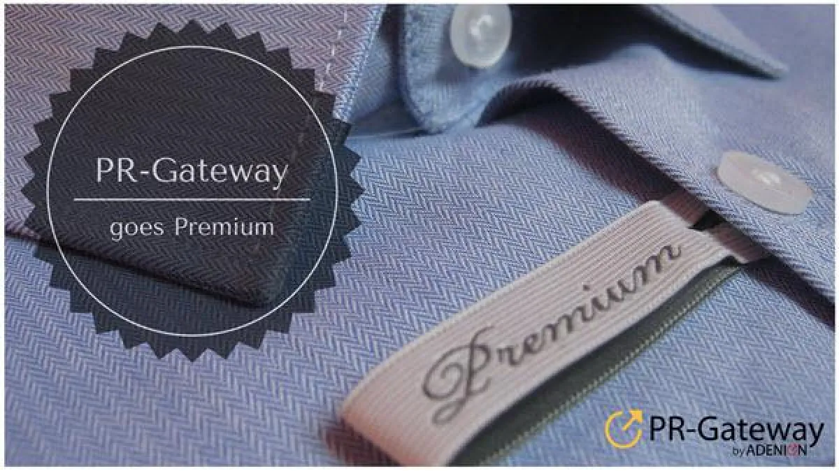 PR-Gateway goes Premium