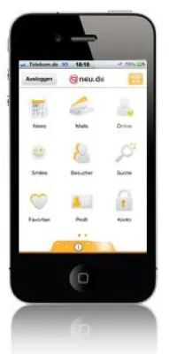 Bild: Online Dating zu jeder Zeit und überall: neu.de launcht funktionsreiche iPhone App