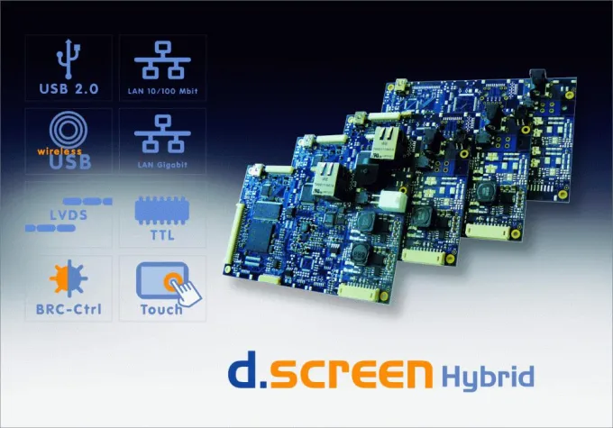 Bild: TFT Controller – Displays drahtlos oder über Ethernet ansteuern