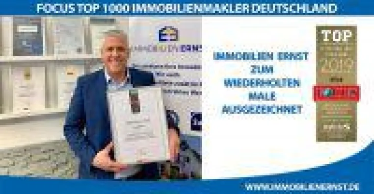 Immobilen Ernst aus Köln - Ausgezeichnet zu den Focus Top 1000 Immobilienmakler 2019 Bild: Immobilen Ernst aus Köln - Ausgezeichnet zu den Focus Top 1000 Immobilienmakler 2019