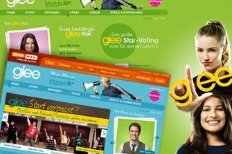 brandung im Glee-Fieber: Launch der TV-Serien-Website Bild: brandung im Glee-Fieber: Launch der TV-Serien-Website