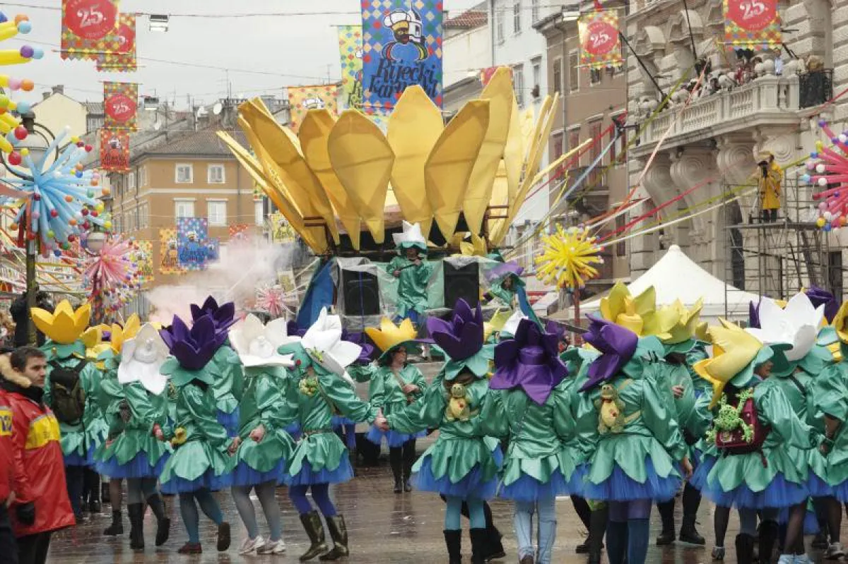 Foto: TVB Kvarner, Rijeka ist Kroatiens Karnevals-Hochburg