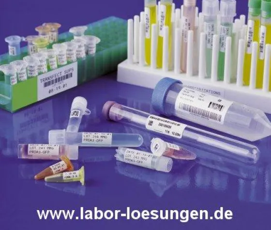 Bild: MAKRO IDENT bietet Kennzeichnungs-Lösungen für die GLP-konforme Laborarbeit