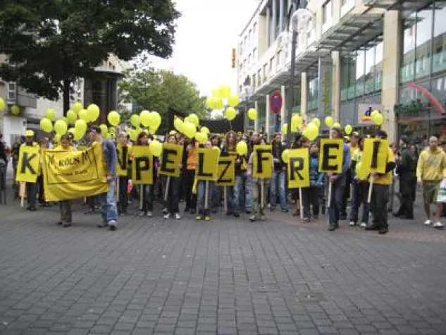 Bild: Tierrechtsinitiative Köln ruft zum Protest gegen Pelz auf