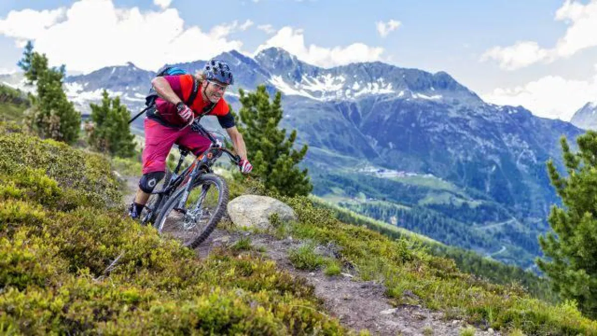 Biken in Sölden