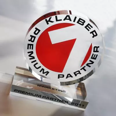 Bild: KLAIBER Markisen verleiht Premium Awards 2011 für herausragendes Engagement