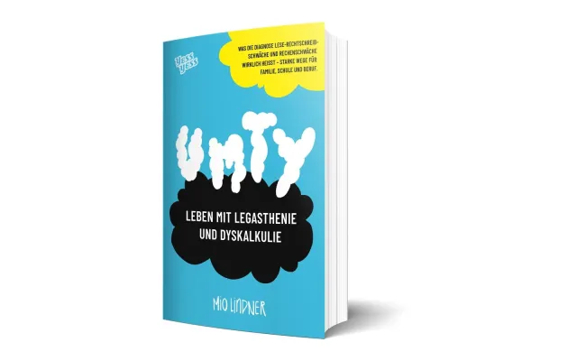 Bild: „UMTY" von Mio Lindner: Neues Sachbuch zu Legasthenie und Dyskalkulie im YessYess Verlag  