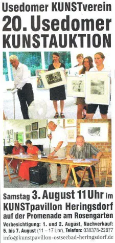 Bild: 20. Usedomer Kunstauktion - Kunstpavillon Heringsdorf