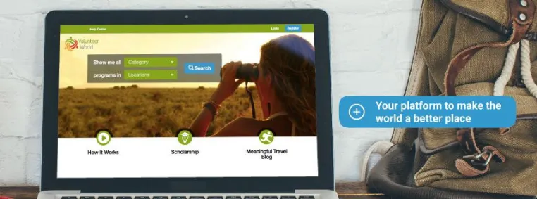 Volunteer World, die Online-Plattform für internationale Freiwilligenarbeit, sichert sich Erstfinanzierung Bild: Volunteer World, die Online-Plattform für internationale Freiwilligenarbeit, sichert sich Erstfinanzierung
