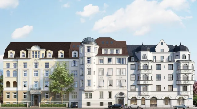 Bild: Rund 80 Prozent der Wohnungen im Münchner Projekt Stadtpalais Widenmayer am Markt platziert