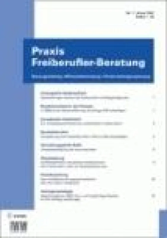 Praxis Freiberufler-Beratung - aktuelle Informationen zur steueroptimalen Beratung von Ärzten, Architekten und anderen freien Berufen