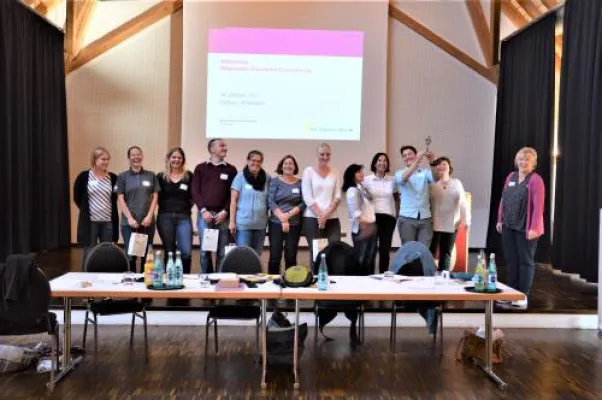 Bild: Austausch zum Thema „Best Practice“ in der Altenhilfe der Zieglerschen