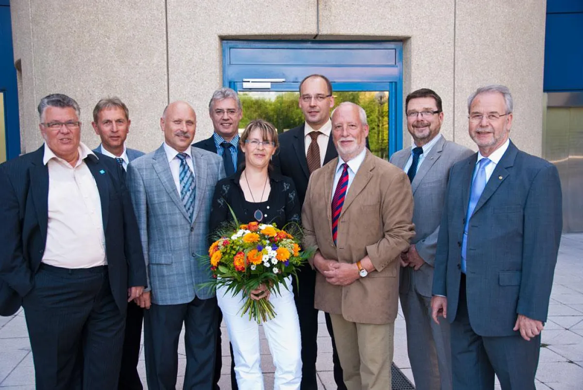 Neugewählter Vorstand der BBIK mit Geschäftsführer und Altpräsidenten. Foto: Presse & Marketing/ IW