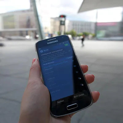Bild: Der Potsdamer Platz ist ab sofort Berlins Hotspot für WLAN rund um die Uhr