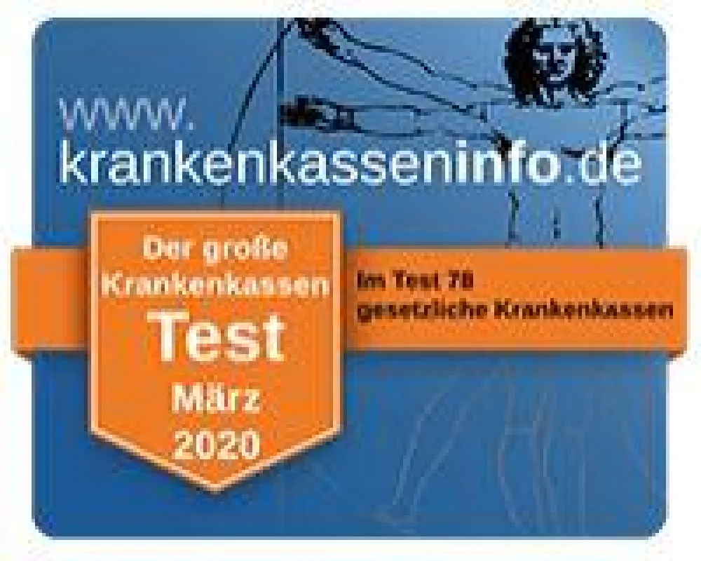 Krankenkassentest, 2020, gesetzliche, Krankenkassen, Test